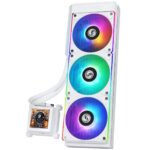 Lian Li HydroShift LCD 360 RGB fan White - AIO GPU Liquid Cooler  with ARGB Fans