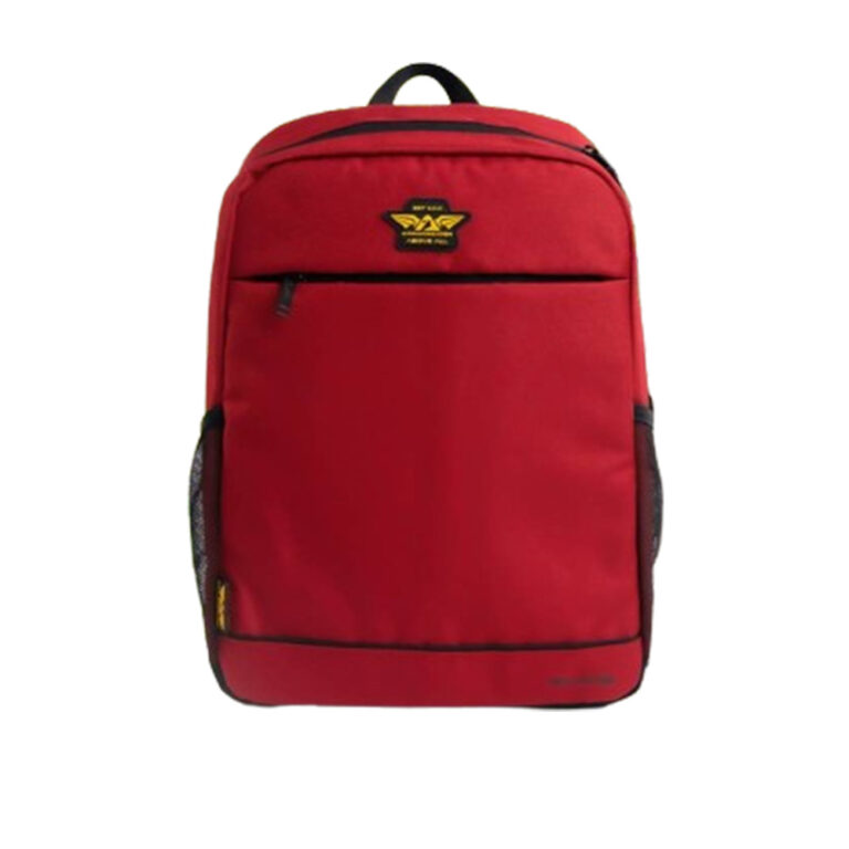 ARMAGGEDDON 15.6 LAPTOP ECO BACKPACK RED-BLACK