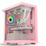 ARMAGGEDDON GAMING PC CASE MATX AQUARON PINK