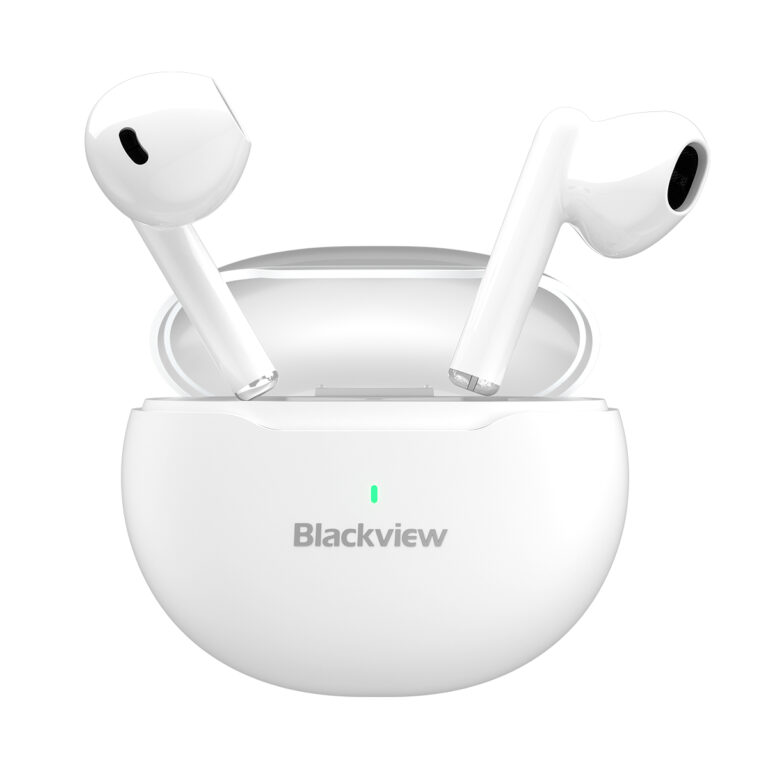 BLACKVIEW BT5.3 TWS AIRBUDS 6 WITH CHARGING DOCK WHITE