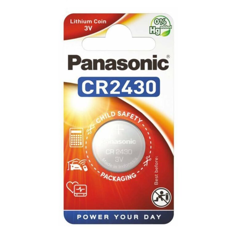 Buttoncell Lithium Panasonic CR2430 Τεμ. 1