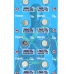 Buttoncell Vinnic L626F AG4 LR66 Τεμ. 10 με Διάτρητη Συσκευασία