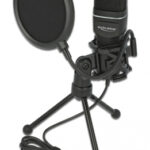 DELOCK Mικρόφωνο studio με pop φίλτρο & αντιανέμιο 66331