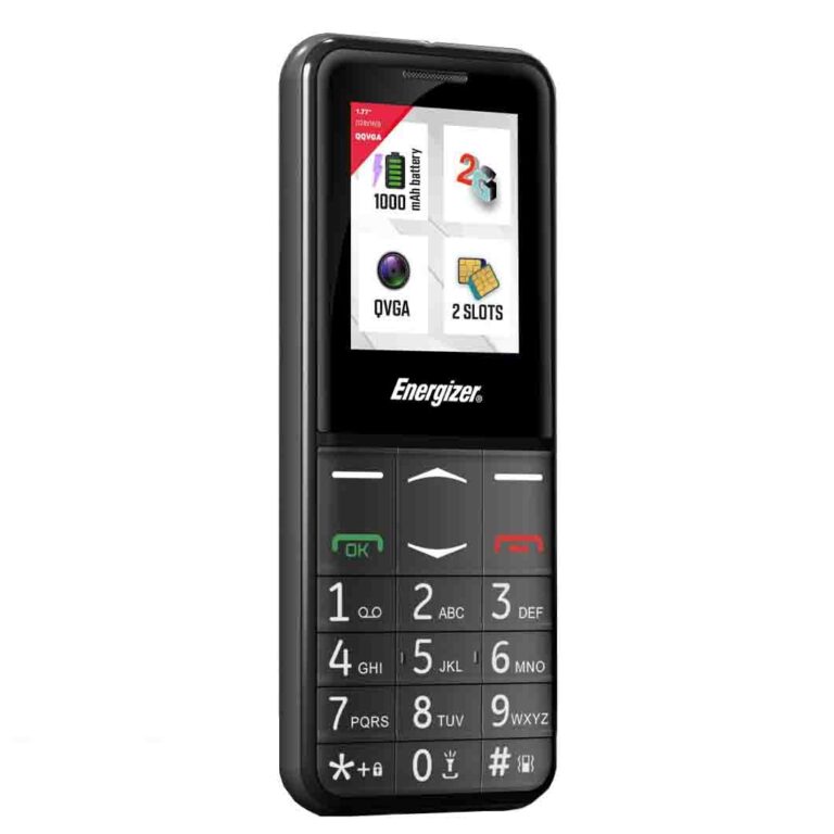 Energizer Feature E4 32MB/2GB Dual Sim 2G 1.77" Μαύρο