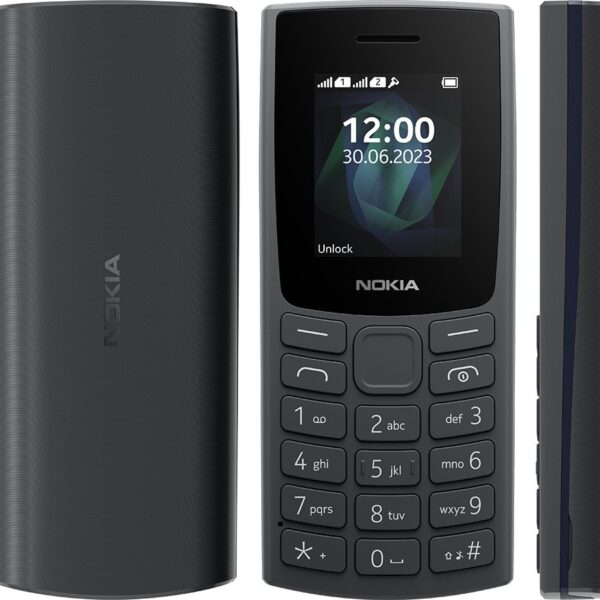 Nokia 105 (2023) Dual Sim 1.8" Γκρι GR