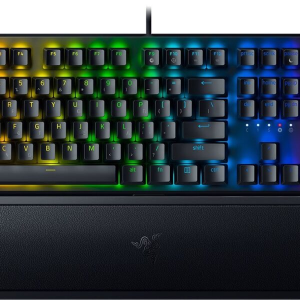 Razer BLACKWIDOW V3 - Mechanical Keyboard (Green Switch) - Wrist Rest - GR Layout