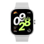 Smartwatch Xiaomi Redmi Watch 4 Αδιάβροχο 5 ATM 1.97" AMOLED με Δυνατότητα Κλήσεων Ασημί BHR7848GL