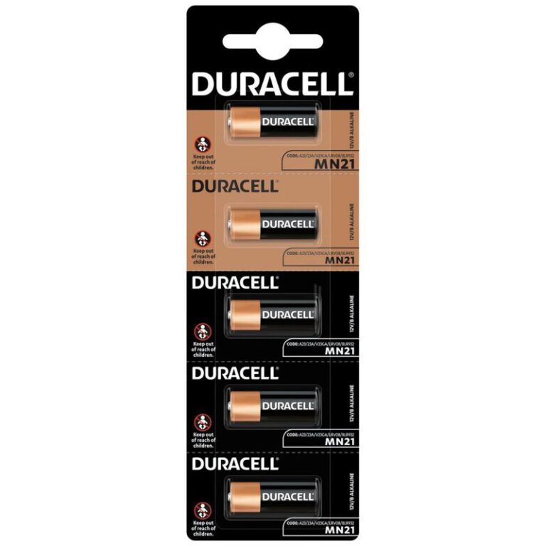 Μπαταρία Αλκαλική Duracell MN21 size A23/V23GA/LRV08/8LR932 12V Τεμ. 5