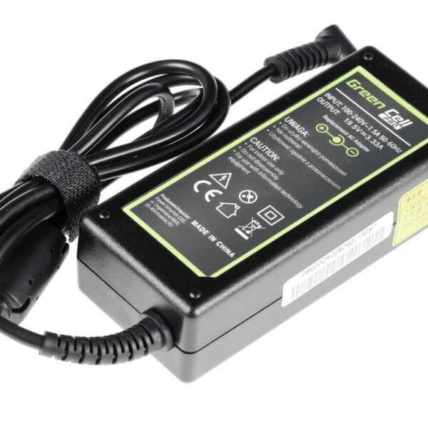 Τροφοδοτικό Laptop Green Cell PRO AD49P Συμβατό με HP 17 17z  19.5V 3.33A 65W Κονέκτορας 4.5-3.0mm Καλώδιο 1.2m