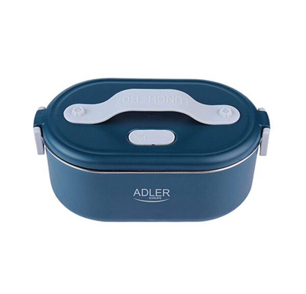 ADLER FOOD CONTAINER - HEATED - METAL CONTAINER BLUE