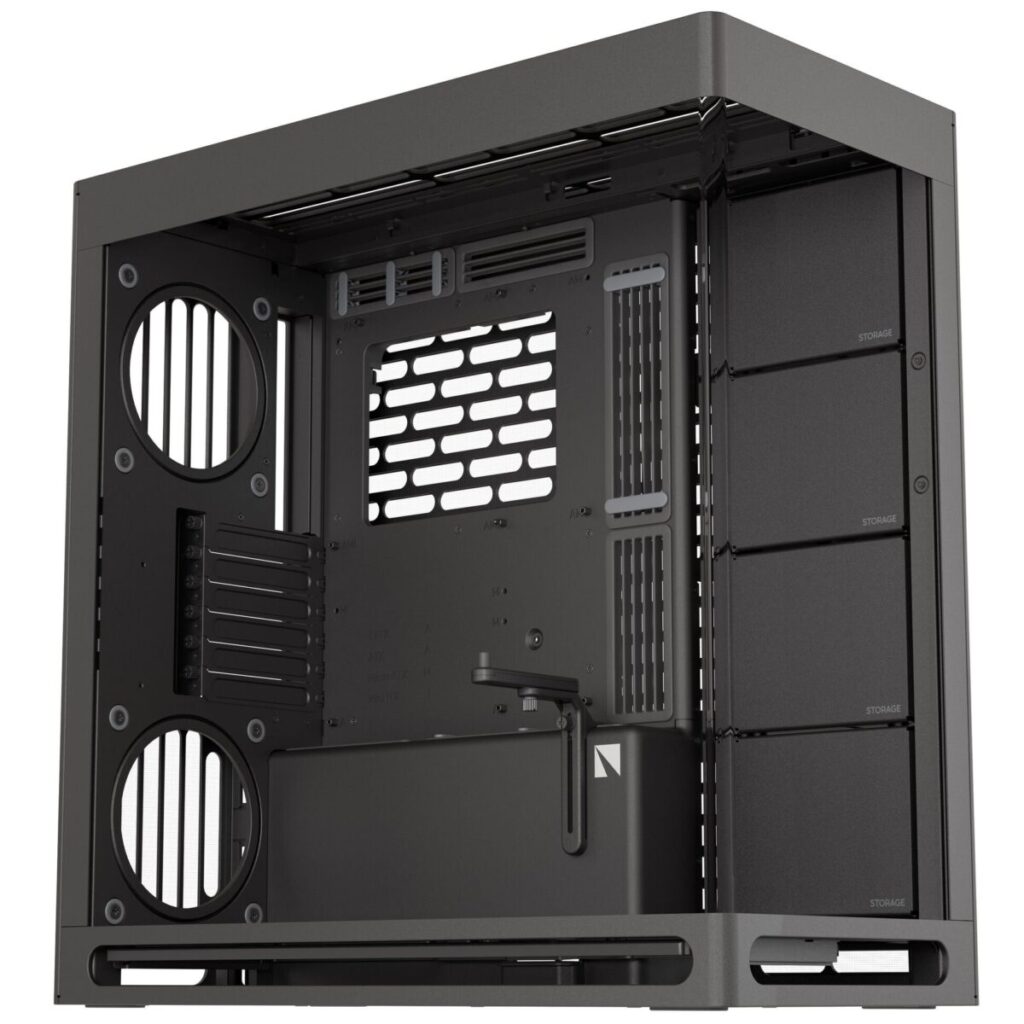 HAVN HS 420 black Premium Midi Tower Case - without vertical GPU support