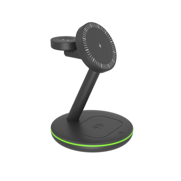 ICY BOX 3 IN 1 WIRELESS CHARGING STAND FOR SMARTPHONES