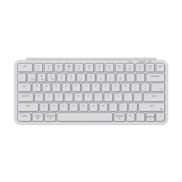 Keychron B1 Pro (B1P-K8) Ultraslim Mini Wireless Keyboard ZMK Online customize-Ivory White 75% US