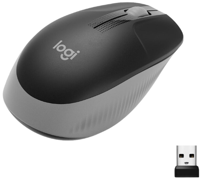 MOUSE LOGITECH M190 WIRELESS GREY