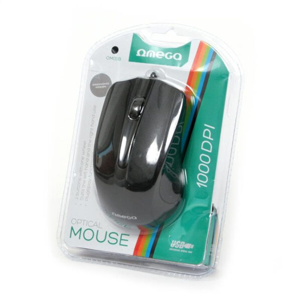 MOUSE OMEGA OM-05 3D OPTICAL  1000DPI USB