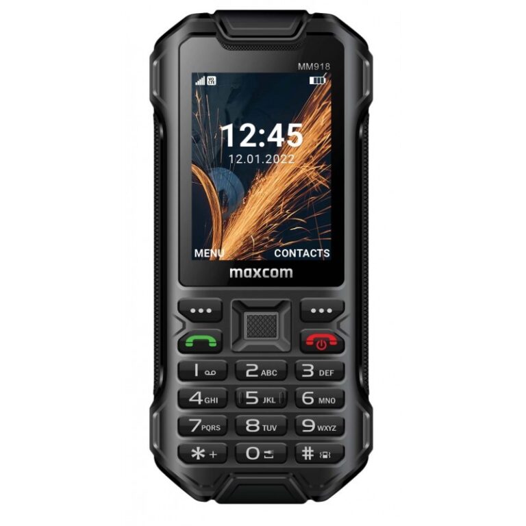 Maxcom Strong MM918 (Dual Sim) 2.4" Water-dust proof IP68 4G VoLTE με Φακό