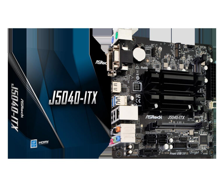 Motherboard Asrock Intel J5040-ITX Gemini Lake DDR4