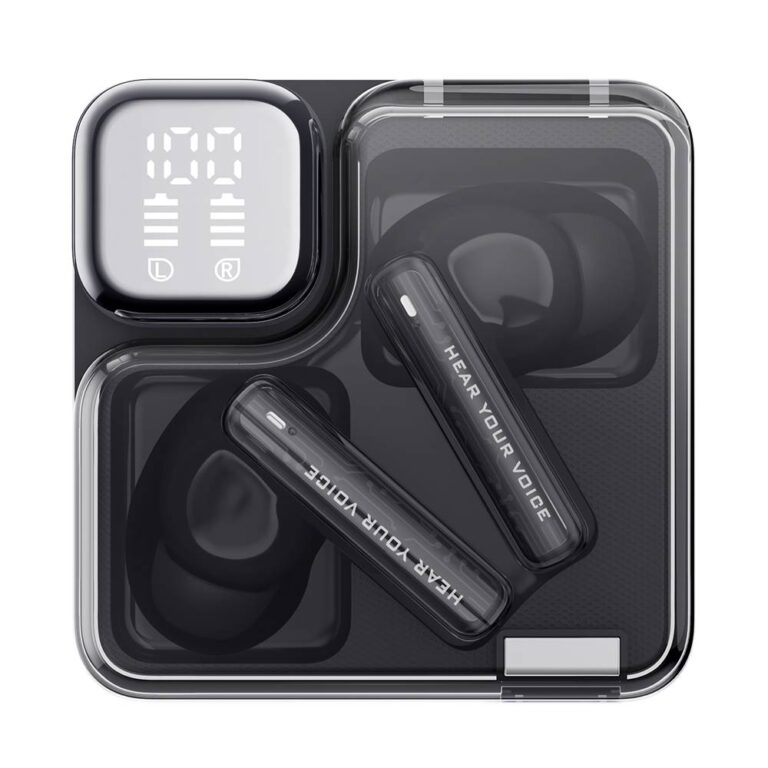 QCY Melobuds Neo Black - TWS BT Earbuds with LED Display