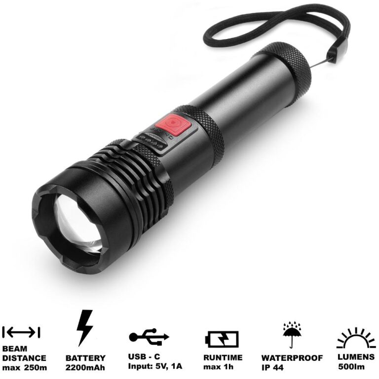 Rechargeable flashlight Retlux RPL 403