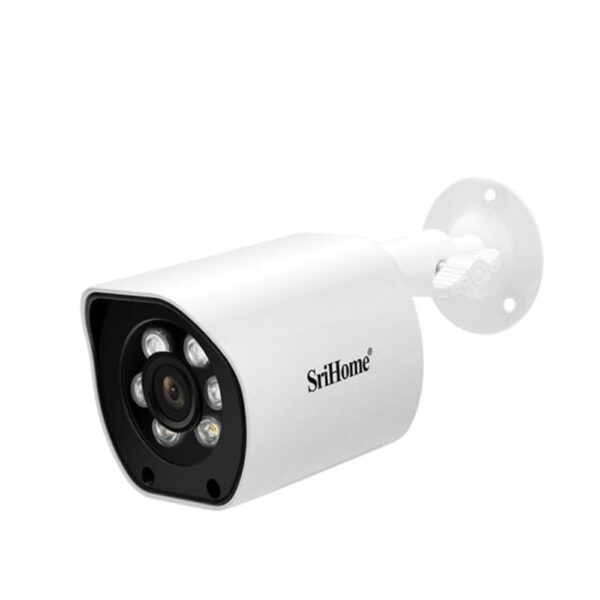 SRIHOME POE OUTDOOR IP CAMERA 5MP