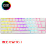 WHITE SHARK MECHANICAL KEYBOARD RED SWITCH GK-004211 WHITE