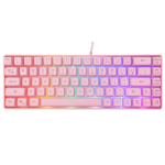 WHITE SHARK RGB GAMING MEMBRANE KEYBOARD RONIN PINK