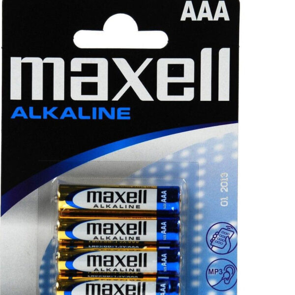 ΜΠΑΤΑΡΙΑ ALKALINE MAXELL AAA LR03 4PACK