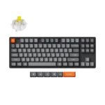 Keychron K8 Max (K8M-J4) QMK Wireless Mechanical Keyboard Banana Sw. Hot Swap RGB 80% US