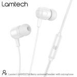 5MM EARPHONES WITH MIC WHITE