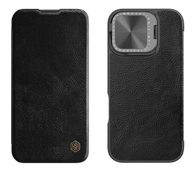 NILLKIN θήκη Qin Prop Leather για iPhone 16 Pro