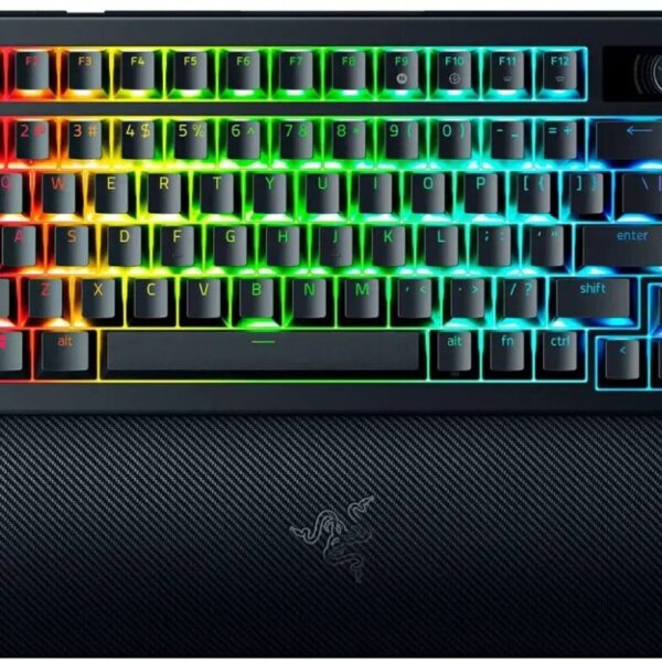 Razer BLACKWIDOW V4 75% Pro Wireless Mechanical RGB Gaming Keyboard - Hot-Swappable - Orange Switche