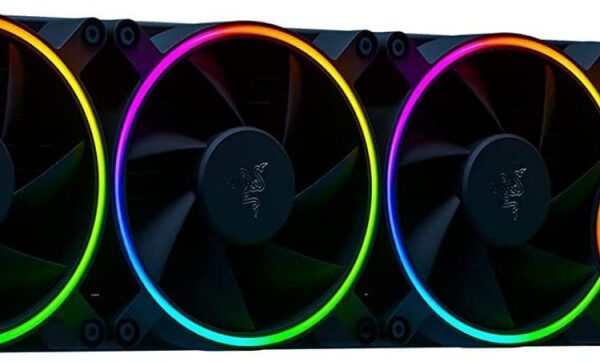 Razer HANBO Chroma RGB AIO Liquid Cooler - Powerful aRGB Silent PWM Fans - 360MM