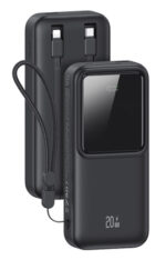 USAMS power bank US-CD212 με καλώδια