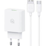 USAMS φορτιστής τοίχου SCXLTZ02 με καλώδιο USB-C