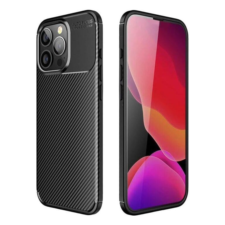 Θήκη Ancus AutoFocus Carbon Fiber για Apple iPhone 16 Pro Max Μαύρη