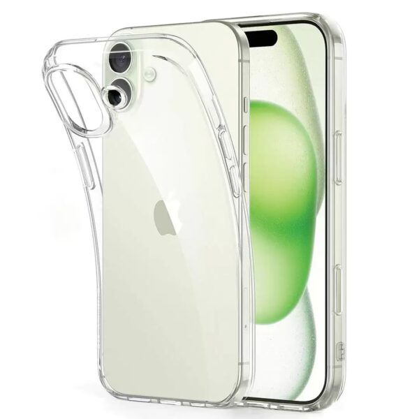 Θήκη TPU Ancus 2.0mm για Apple iPhone 16 Plus Διάφανο