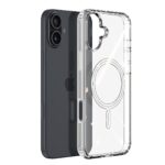 Θήκη TPU Ancus Magnetic Ring για Apple iPhone 16 Plus Διάφανη