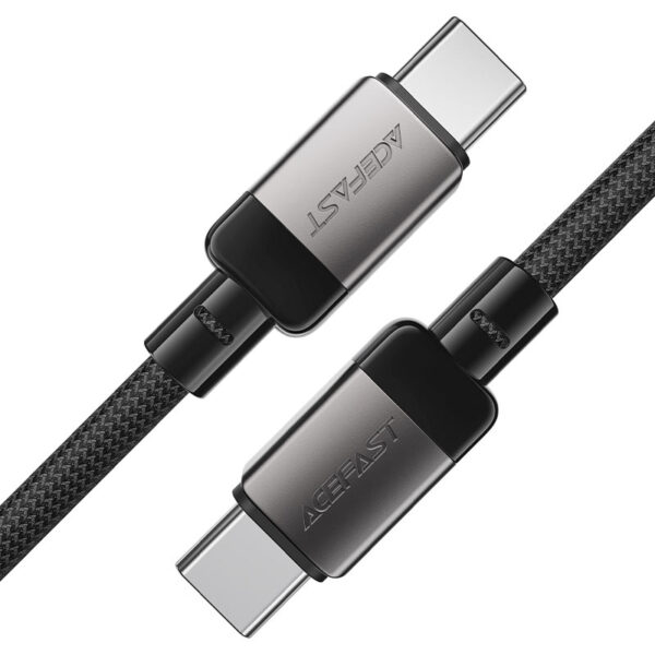 Καλώδιο Σύνδεσης Acefast C9-03  USB-C σε USB-C 60W 20V/3A Μαύρο 1.2m.