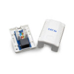 CABLEXPERT CAT5E UTP SINGLE PORT SURFACE MOUNT BOX