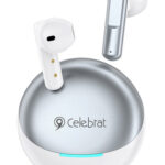 CELEBRAT earphones με θήκη φόρτισης W61
