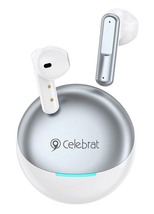 CELEBRAT earphones με θήκη φόρτισης W61