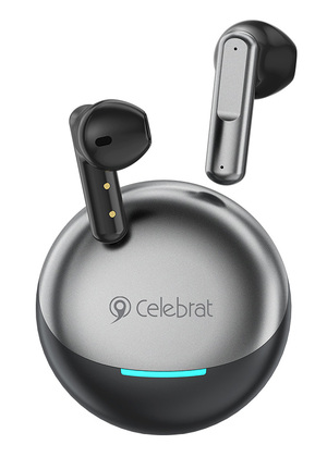 CELEBRAT earphones με θήκη φόρτισης W61