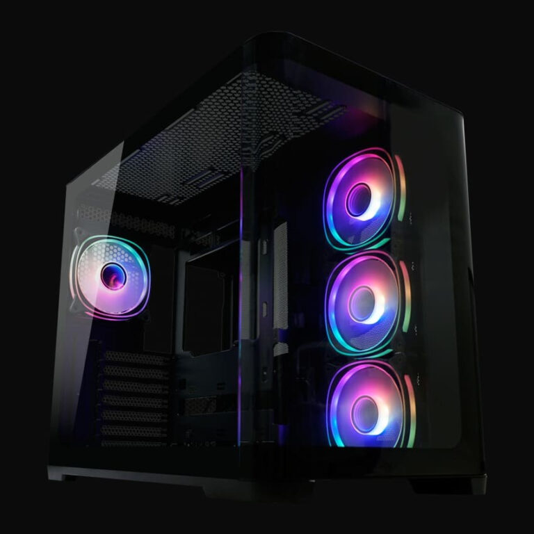 Case LC-Power Gaming 8001B Pro Storm ARGB Tempered Glass Black