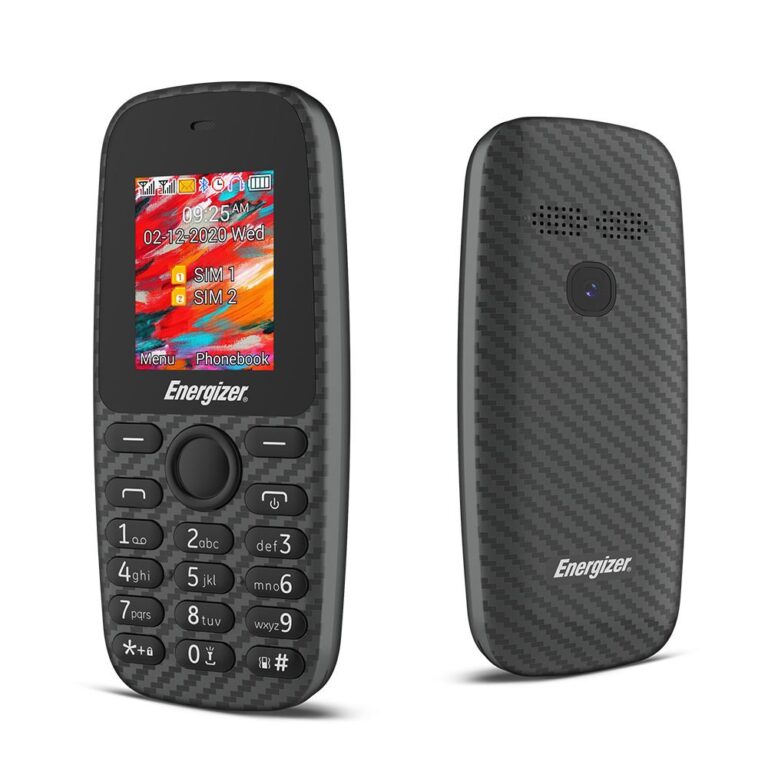 Energizer Energy E2 32MB/2GB Dual Sim 2G 1.77" Μαύρο με UK Φορτιστή