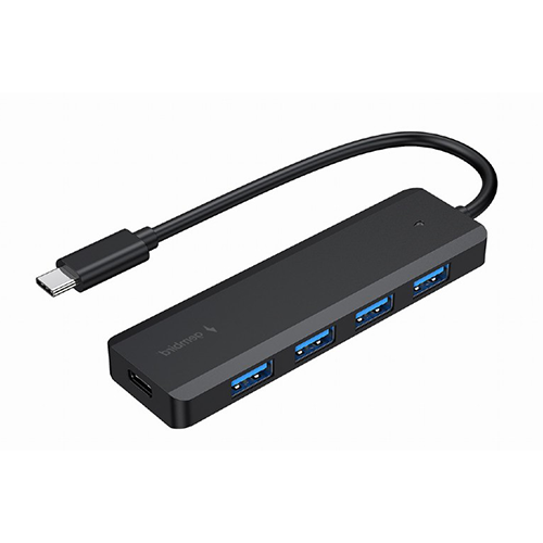 GEMBIRD 4-PORT HUB USB3.1 GEN1 TYPE-C