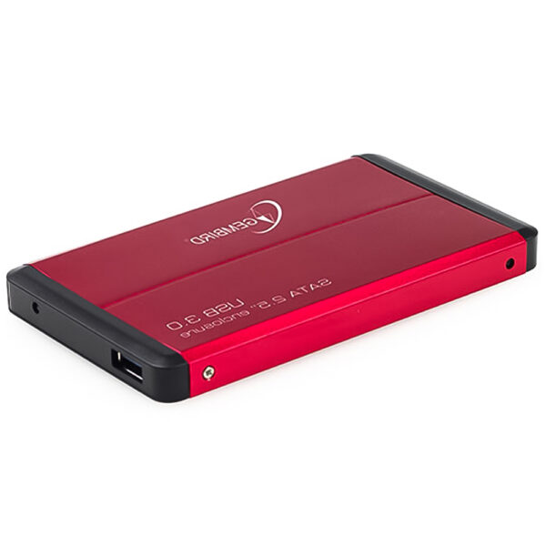 GEMBIRD USB 3.0 2.5'' ENCLOSURE RED