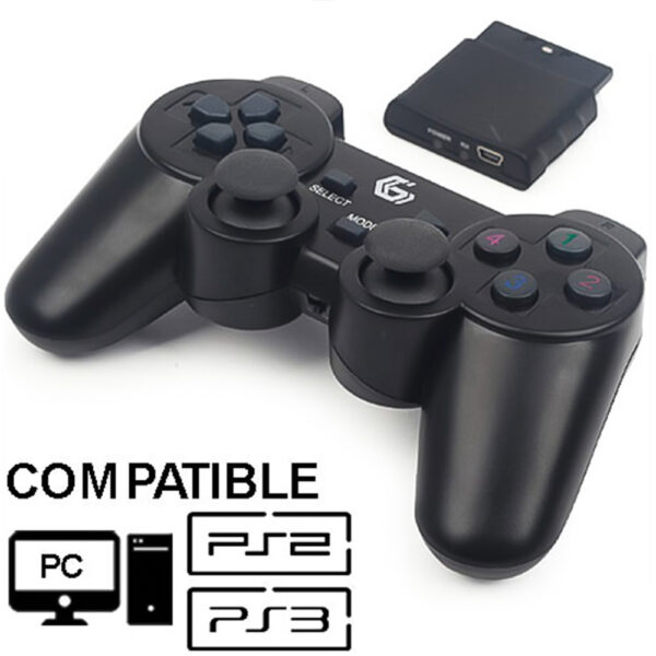 GEMBIRD WIRELESS DUAL VIBRATION GAMEPAD PS2/ PS3 / PC