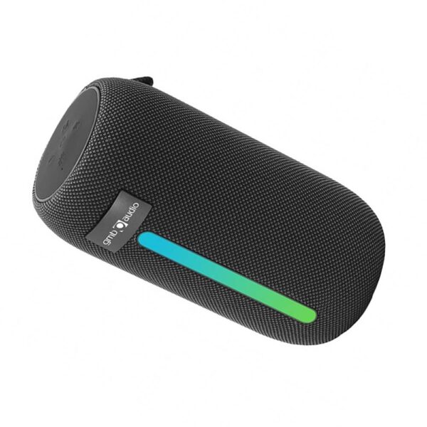 GEMBIRD WIRELESS PORTABLE LED SPEAKER BLACK