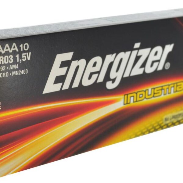 Μπαταρία Αλκαλική Energizer Industrial LR03 size AAA 1.5V Τεμ. 10