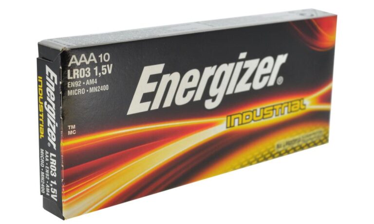 Μπαταρία Αλκαλική Energizer Industrial LR03 size AAA 1.5V Τεμ. 10